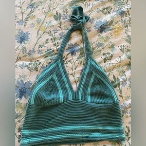 Knitted halter top!